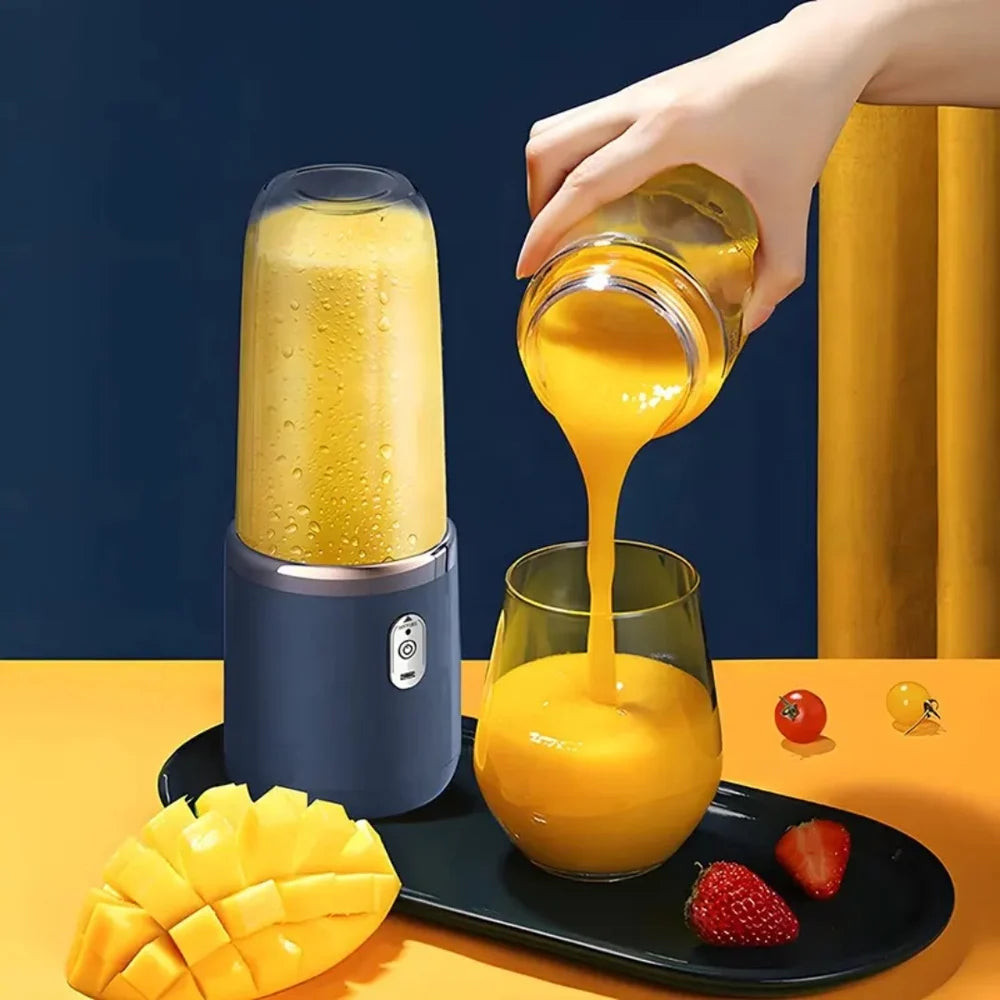 Compact Rechargeable Blender for Fresh Juice Anywhere