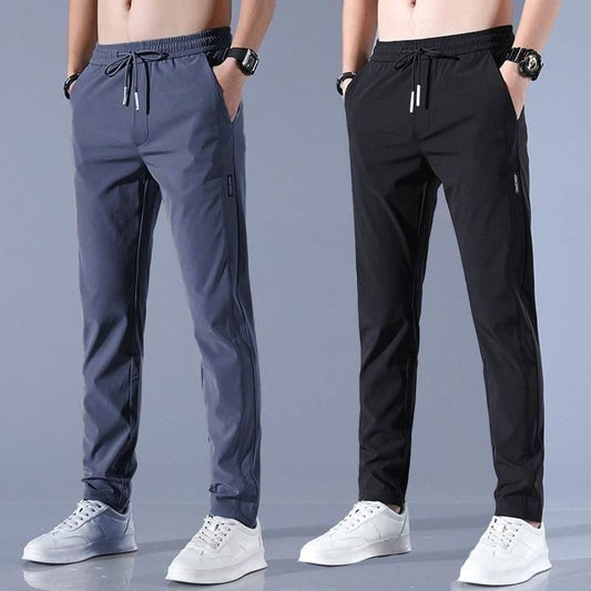 🔥Buy1 Get 1 Free💥🤩 PREMIUM MEN'S HIGH STRETCH SKINNY LYCRA PANTS 🔥