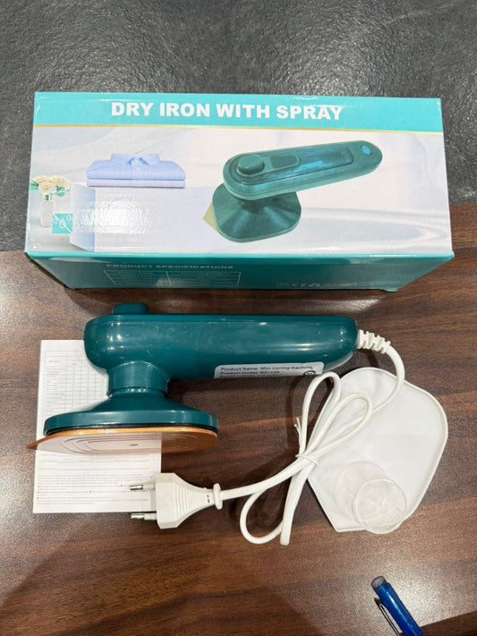 Compact Travel Dry Iron With Spray – Lightweight & Powerful