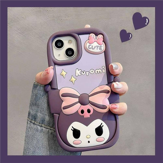 Cute Butterfly Anti-Fall Soft Silicone Case - iPhone 15 Pro