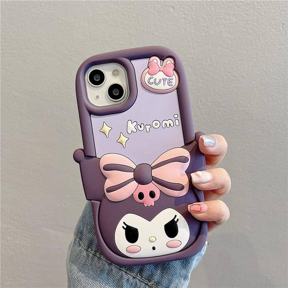Cute Butterfly Anti-Fall Soft Silicone Case - iPhone 15 Pro