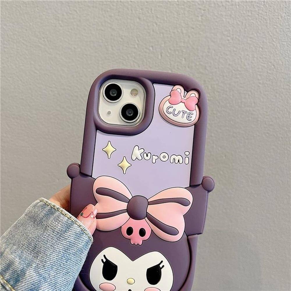 Cute Butterfly Anti-Fall Soft Silicone Case - iPhone 15 Pro
