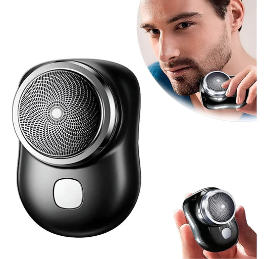 USB Rechargeable Pocket Shaver | Mini Electric Beard Trimmer & Hair Razor for Men & Women | Multipurpose, Travel-Friendly & Lightweight Grooming Kit |