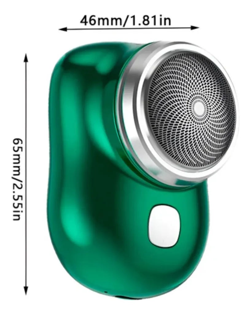 USB Rechargeable Pocket Shaver | Mini Electric Beard Trimmer & Hair Razor for Men & Women | Multipurpose, Travel-Friendly & Lightweight Grooming Kit |