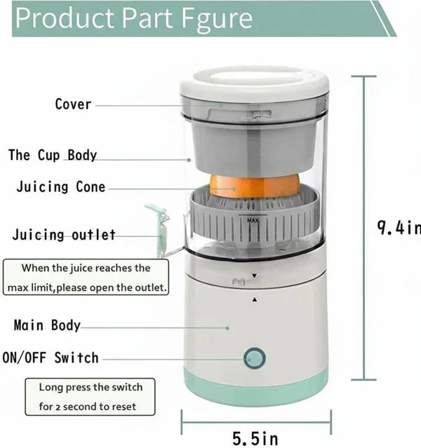 Citrus Juicer Juicer 1 Year Warranty