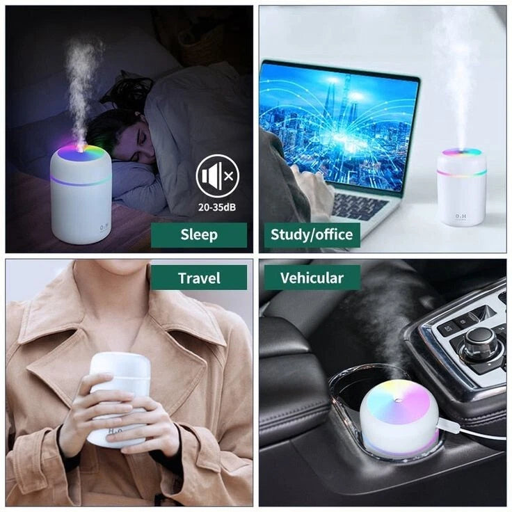 H2O Air Humidifier and Aroma diffuser (1 piece )