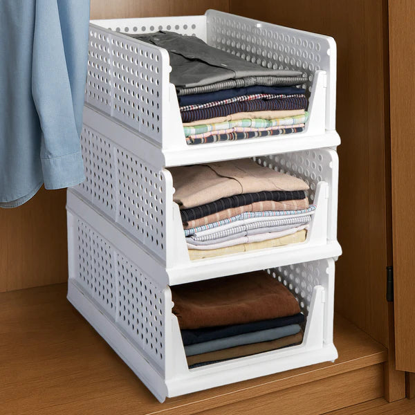 Clothes Organizer 4 Layer Drawer For Wardrobe Cupboard Organizer For Clothes Foldable And Stackable Closet Organizer Drawer Organizer For Clothes Multi Purpose Plastic Drawer